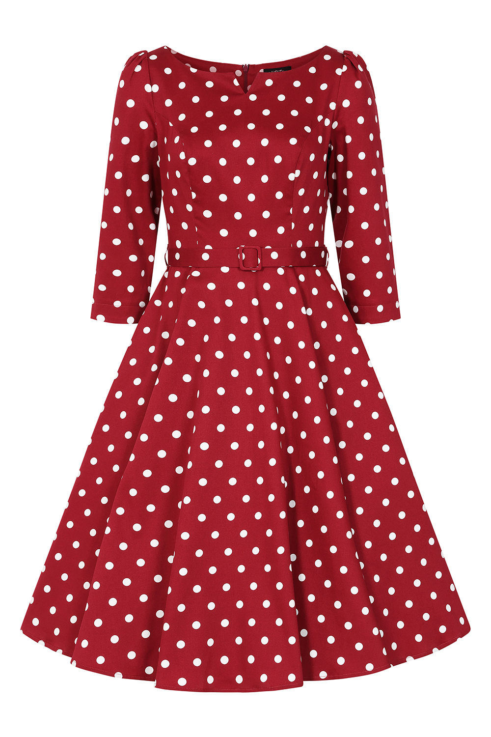 Rosetta Polka Dot Swing Dress